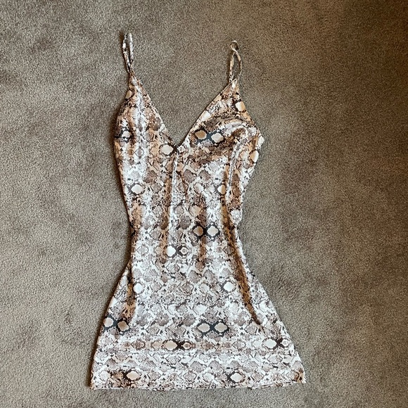 Victoria’s Secret slip dress snake print - Picture 2 of 5